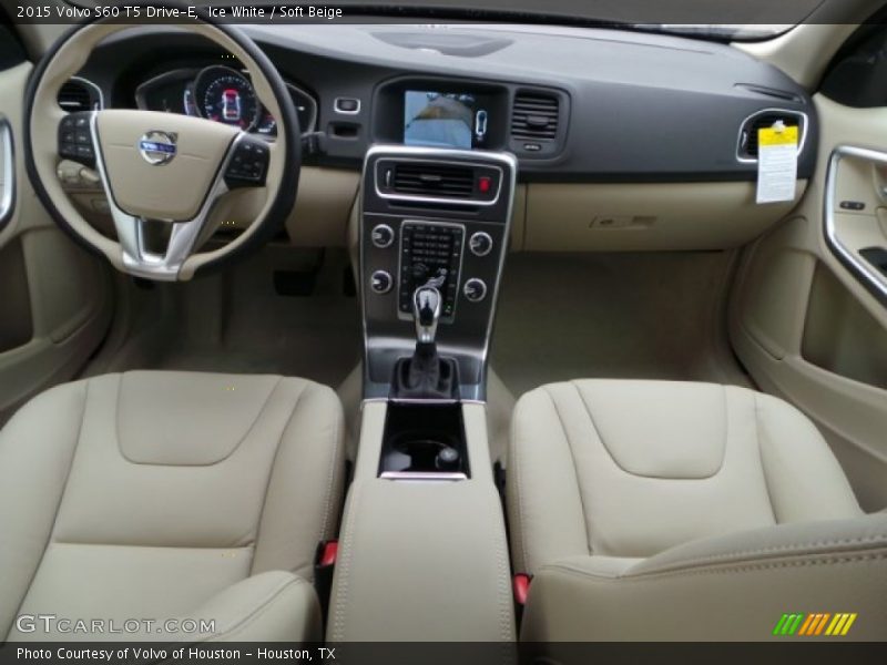 Ice White / Soft Beige 2015 Volvo S60 T5 Drive-E
