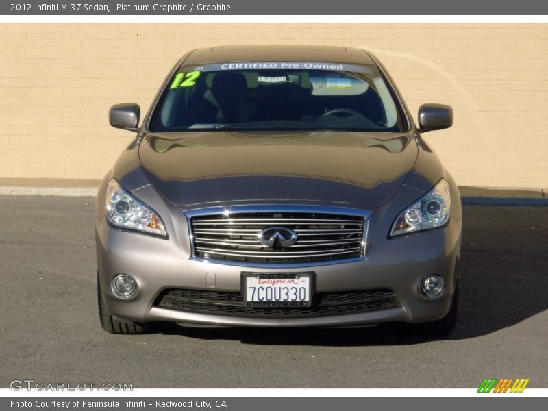 Platinum Graphite / Graphite 2012 Infiniti M 37 Sedan