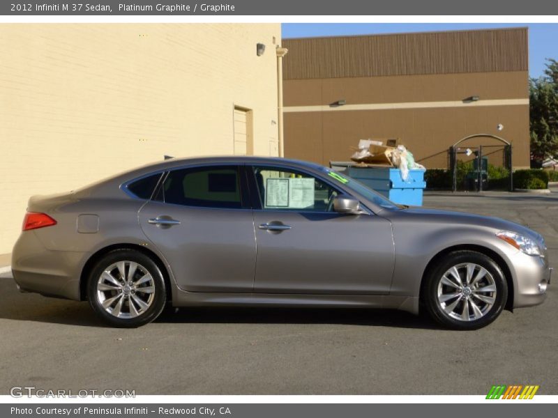 Platinum Graphite / Graphite 2012 Infiniti M 37 Sedan