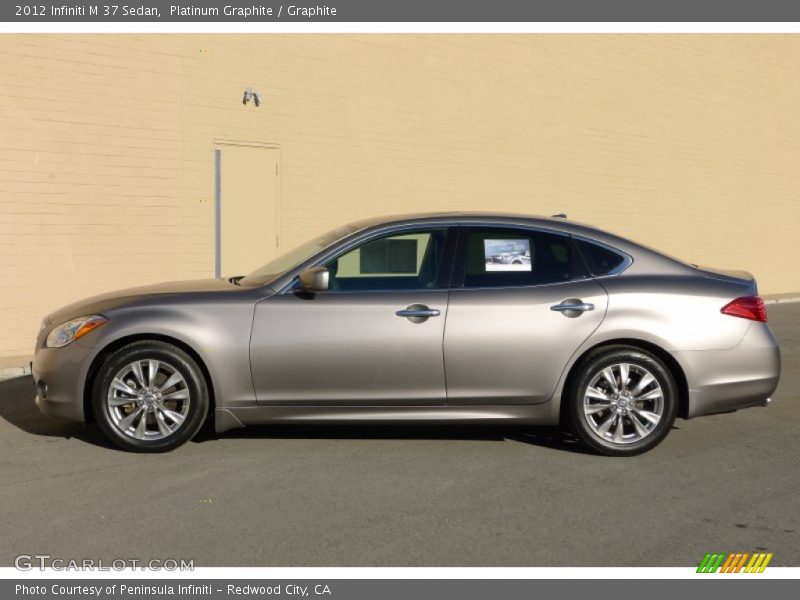 Platinum Graphite / Graphite 2012 Infiniti M 37 Sedan