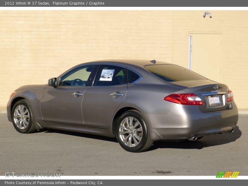 Platinum Graphite / Graphite 2012 Infiniti M 37 Sedan