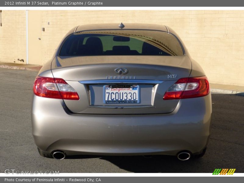 Platinum Graphite / Graphite 2012 Infiniti M 37 Sedan