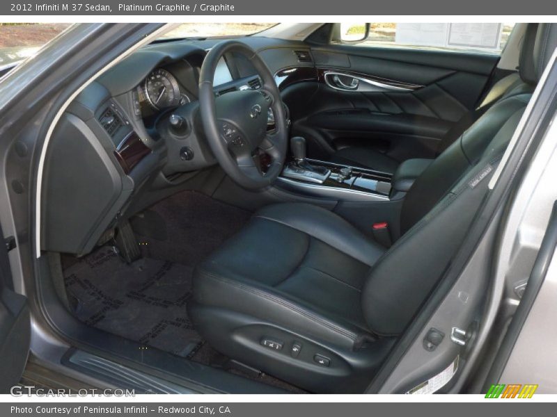 Platinum Graphite / Graphite 2012 Infiniti M 37 Sedan