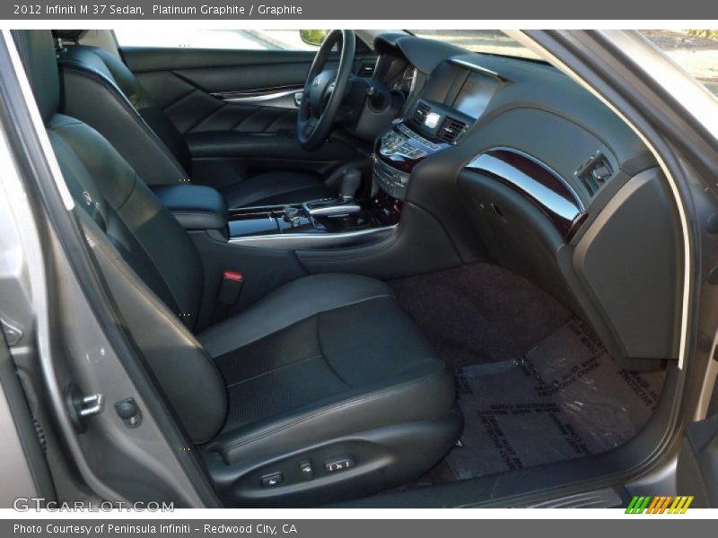Platinum Graphite / Graphite 2012 Infiniti M 37 Sedan