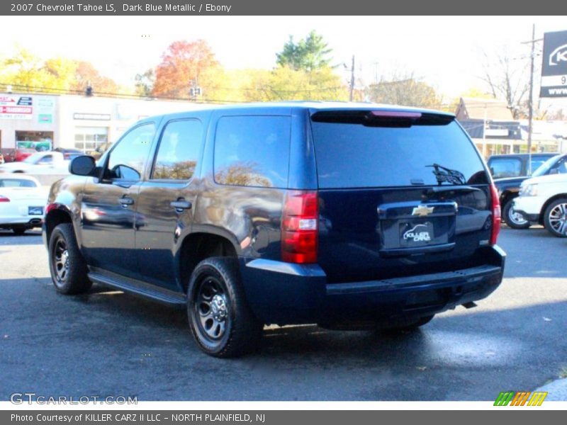Dark Blue Metallic / Ebony 2007 Chevrolet Tahoe LS