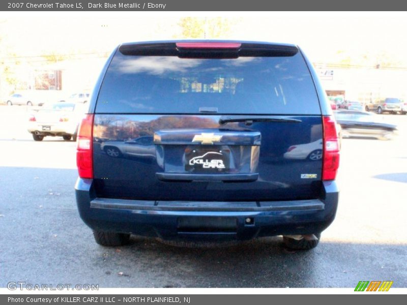 Dark Blue Metallic / Ebony 2007 Chevrolet Tahoe LS
