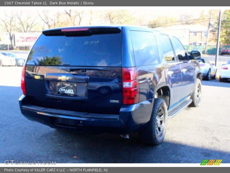 Dark Blue Metallic / Ebony 2007 Chevrolet Tahoe LS