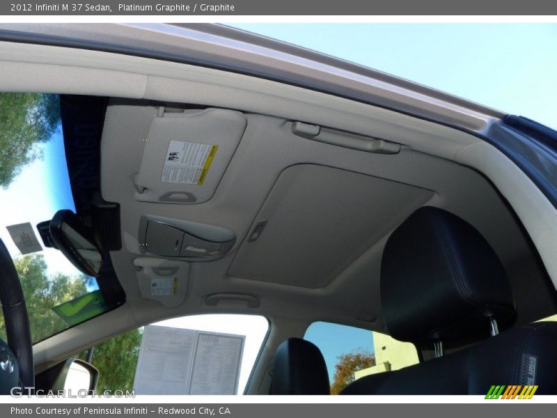 Platinum Graphite / Graphite 2012 Infiniti M 37 Sedan