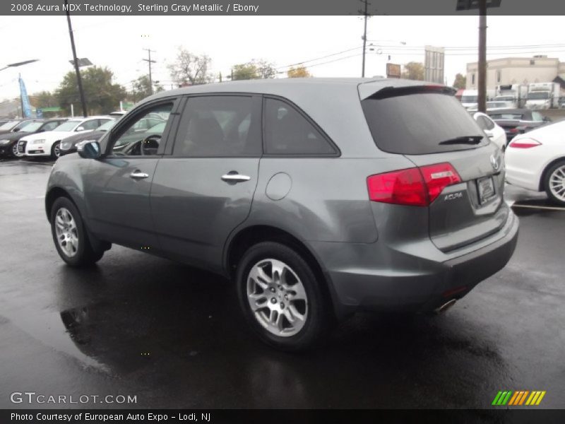 Sterling Gray Metallic / Ebony 2008 Acura MDX Technology