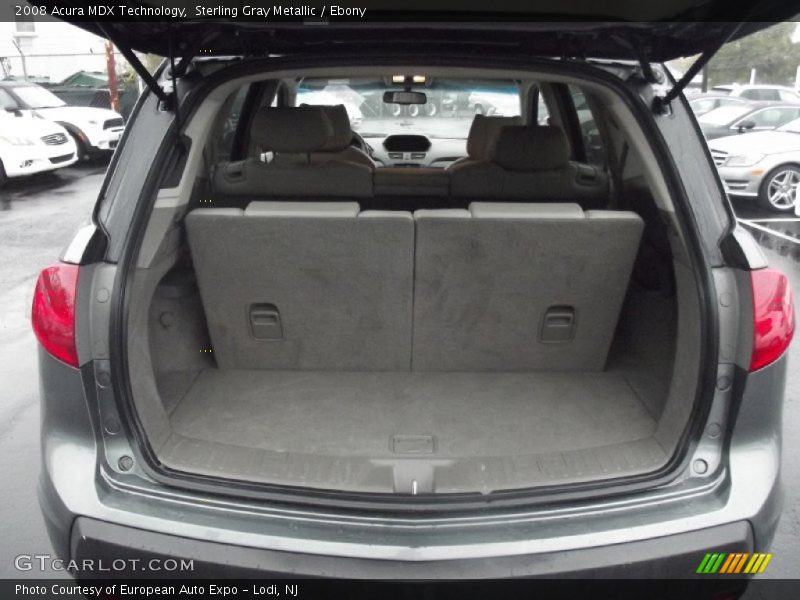 Sterling Gray Metallic / Ebony 2008 Acura MDX Technology