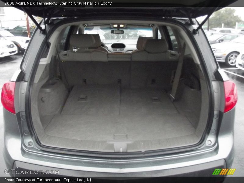 Sterling Gray Metallic / Ebony 2008 Acura MDX Technology