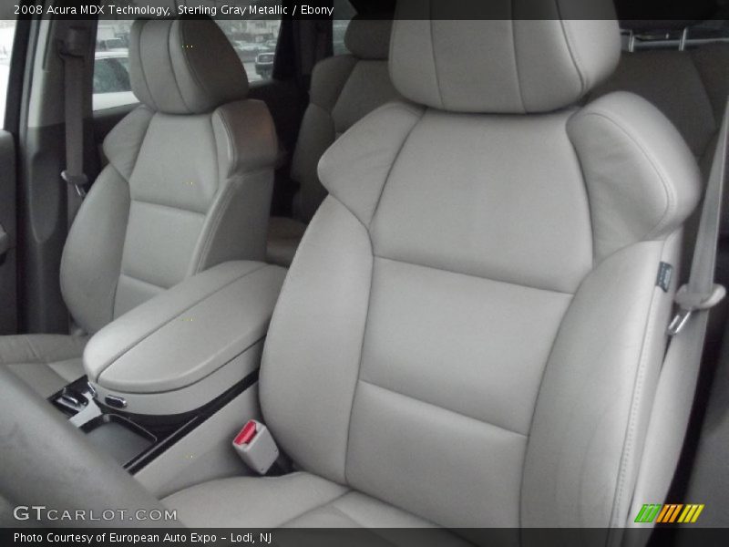 Sterling Gray Metallic / Ebony 2008 Acura MDX Technology