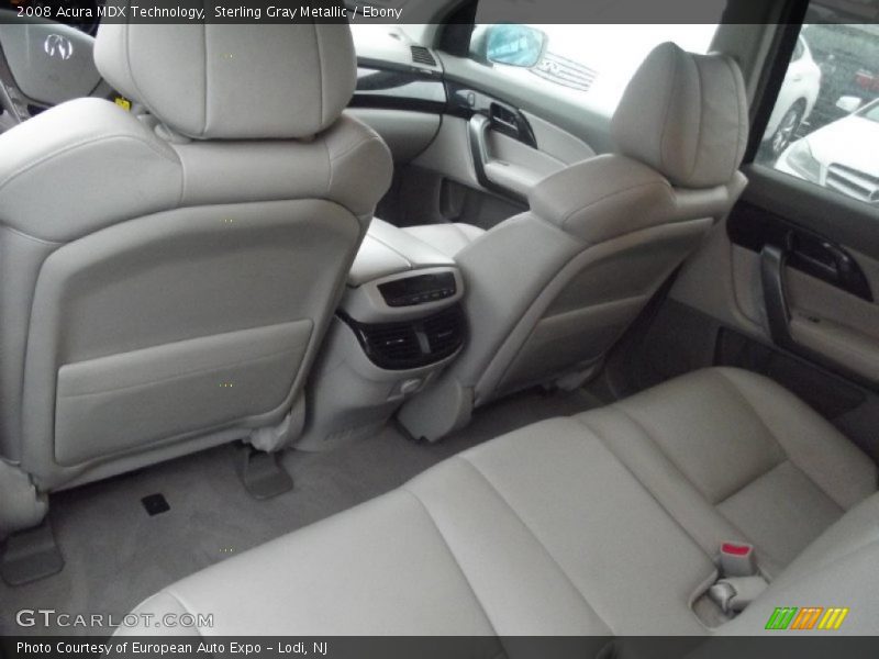 Sterling Gray Metallic / Ebony 2008 Acura MDX Technology