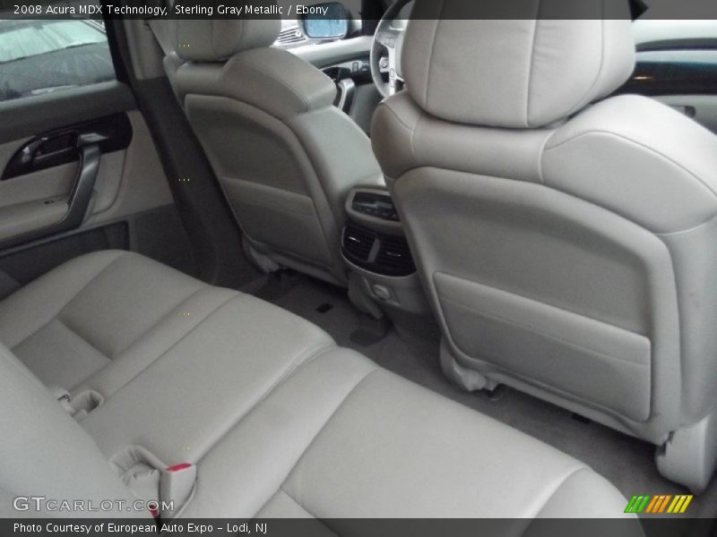 Sterling Gray Metallic / Ebony 2008 Acura MDX Technology