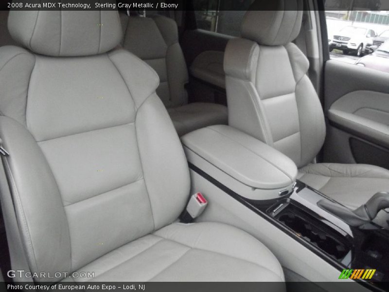Sterling Gray Metallic / Ebony 2008 Acura MDX Technology