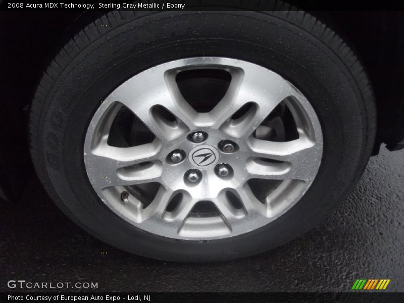 Sterling Gray Metallic / Ebony 2008 Acura MDX Technology