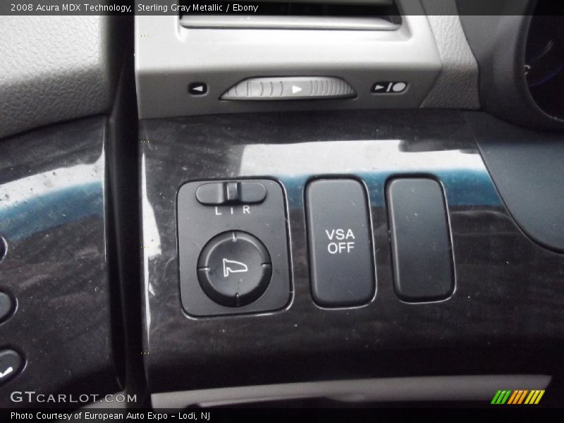 Sterling Gray Metallic / Ebony 2008 Acura MDX Technology