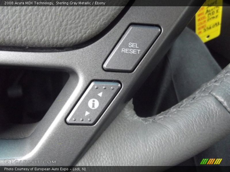Sterling Gray Metallic / Ebony 2008 Acura MDX Technology
