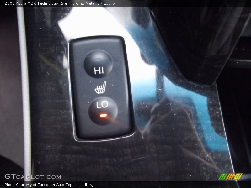 Sterling Gray Metallic / Ebony 2008 Acura MDX Technology