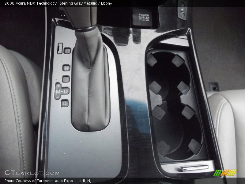 Sterling Gray Metallic / Ebony 2008 Acura MDX Technology