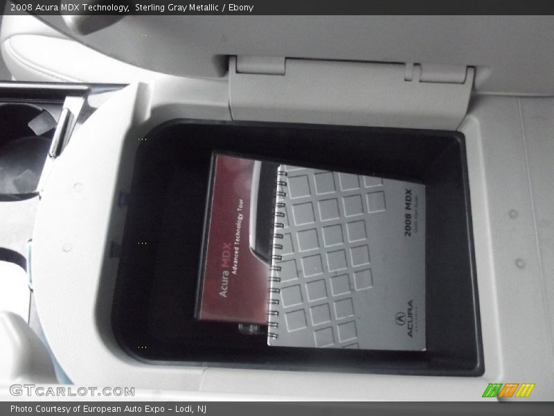 Sterling Gray Metallic / Ebony 2008 Acura MDX Technology