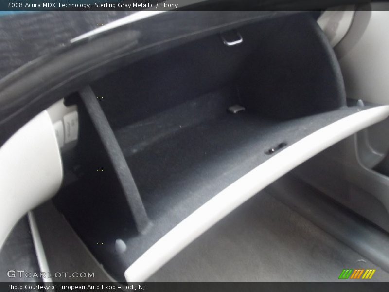 Sterling Gray Metallic / Ebony 2008 Acura MDX Technology