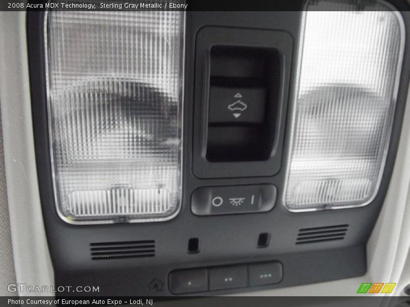 Sterling Gray Metallic / Ebony 2008 Acura MDX Technology