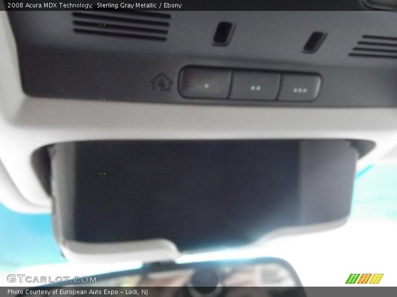Sterling Gray Metallic / Ebony 2008 Acura MDX Technology
