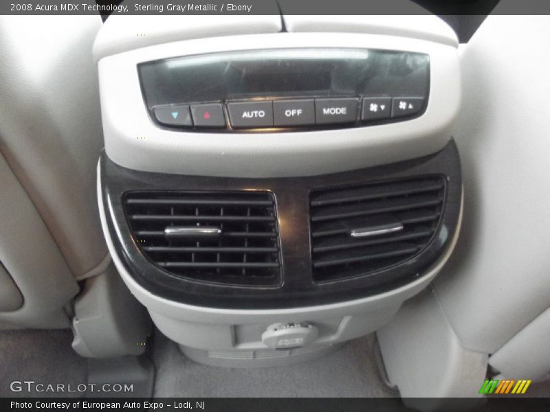 Sterling Gray Metallic / Ebony 2008 Acura MDX Technology