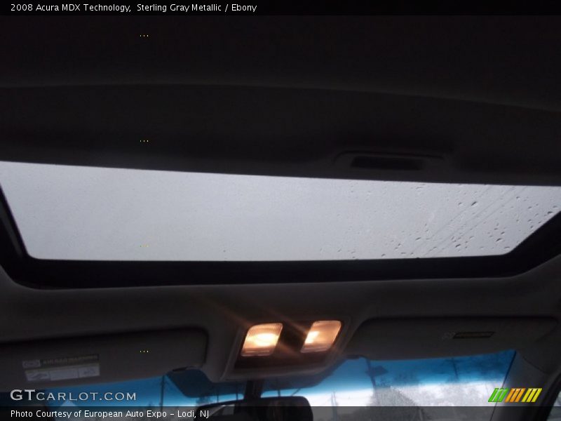 Sterling Gray Metallic / Ebony 2008 Acura MDX Technology