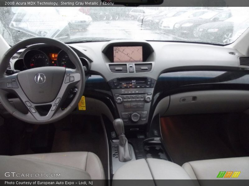 Sterling Gray Metallic / Ebony 2008 Acura MDX Technology