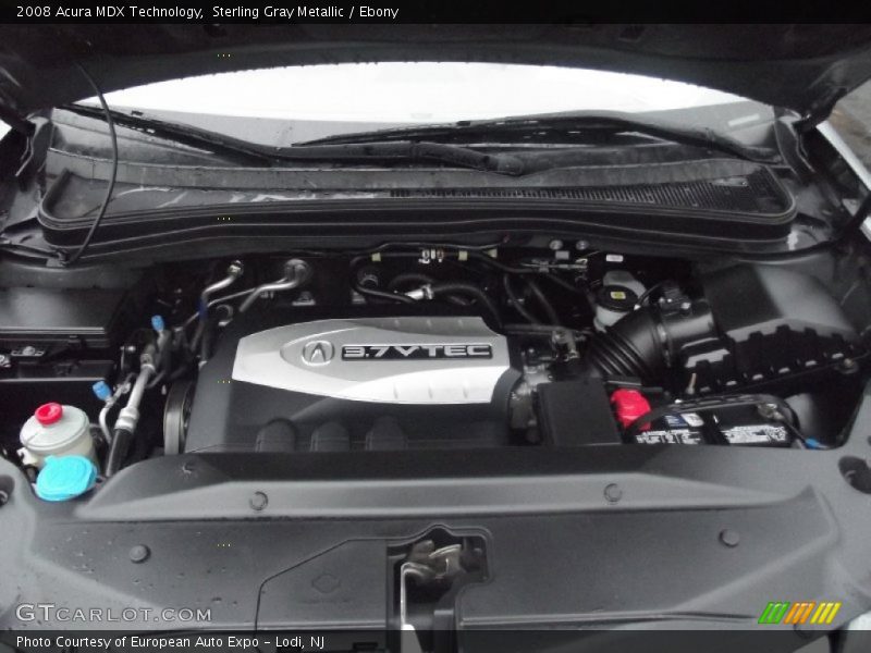 Sterling Gray Metallic / Ebony 2008 Acura MDX Technology