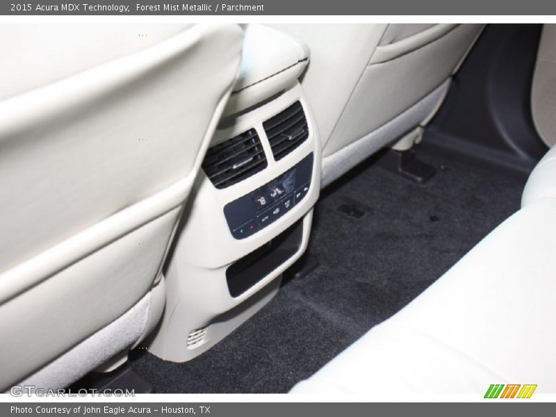 Forest Mist Metallic / Parchment 2015 Acura MDX Technology