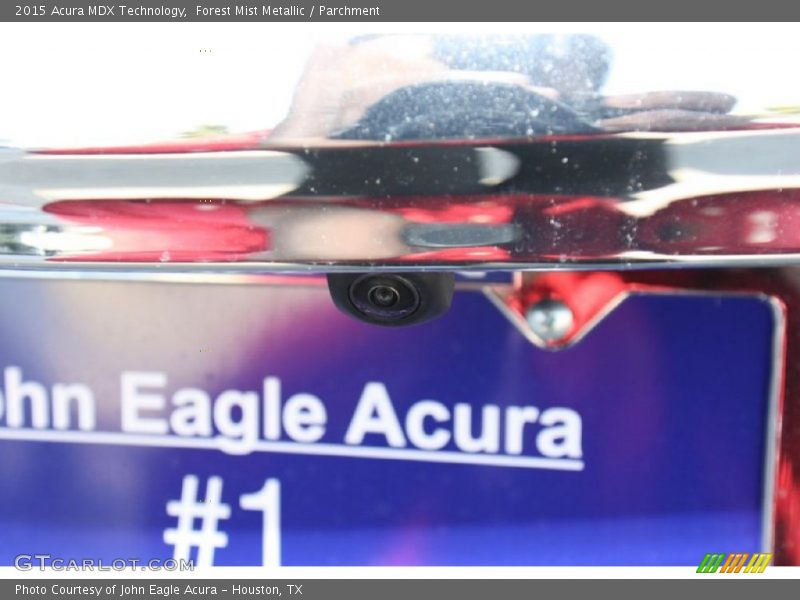 Forest Mist Metallic / Parchment 2015 Acura MDX Technology