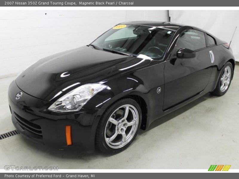Magnetic Black Pearl / Charcoal 2007 Nissan 350Z Grand Touring Coupe
