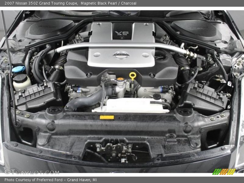 Magnetic Black Pearl / Charcoal 2007 Nissan 350Z Grand Touring Coupe