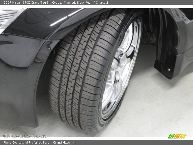 Magnetic Black Pearl / Charcoal 2007 Nissan 350Z Grand Touring Coupe