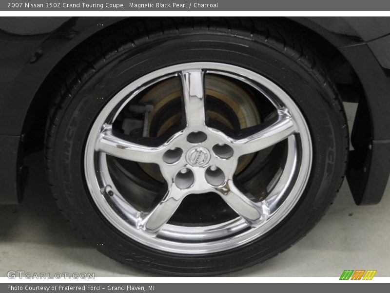 Magnetic Black Pearl / Charcoal 2007 Nissan 350Z Grand Touring Coupe