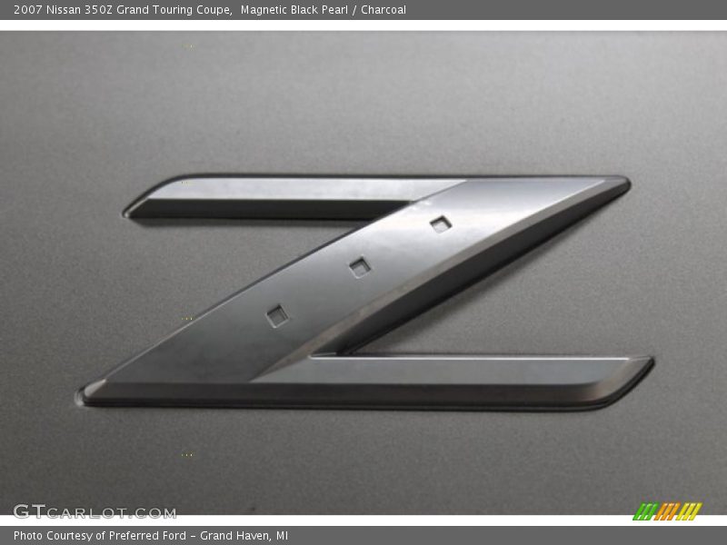 Magnetic Black Pearl / Charcoal 2007 Nissan 350Z Grand Touring Coupe