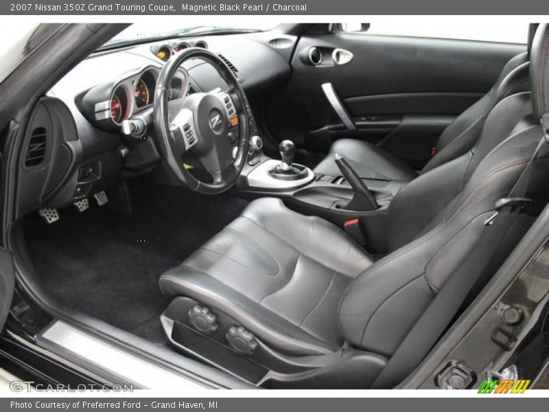 Magnetic Black Pearl / Charcoal 2007 Nissan 350Z Grand Touring Coupe