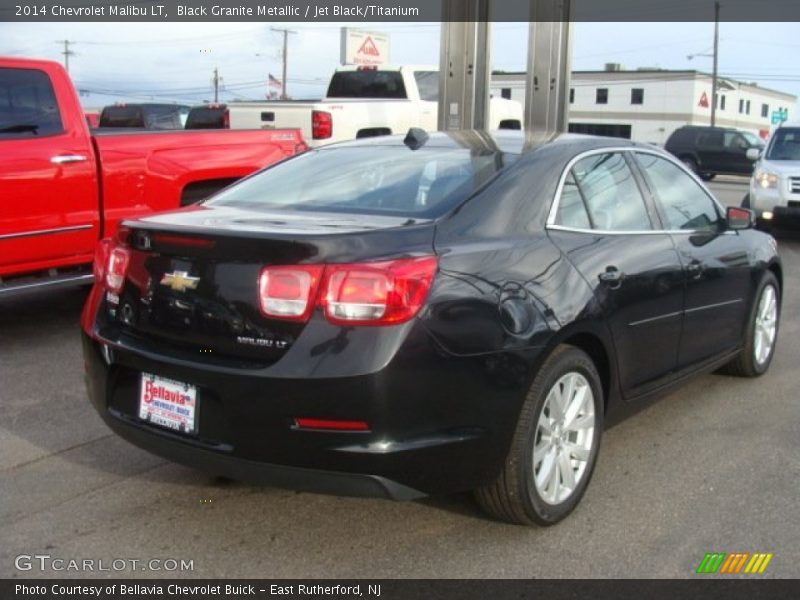 Black Granite Metallic / Jet Black/Titanium 2014 Chevrolet Malibu LT