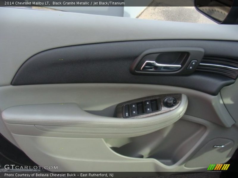 Black Granite Metallic / Jet Black/Titanium 2014 Chevrolet Malibu LT