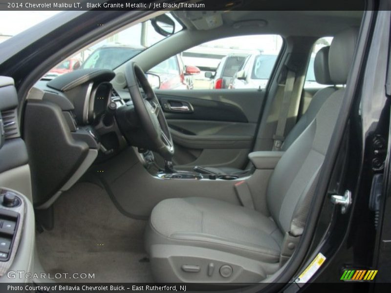 Black Granite Metallic / Jet Black/Titanium 2014 Chevrolet Malibu LT