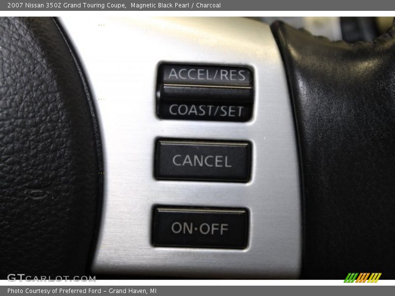 Magnetic Black Pearl / Charcoal 2007 Nissan 350Z Grand Touring Coupe