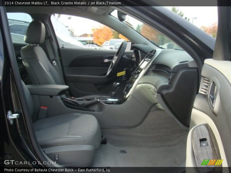 Black Granite Metallic / Jet Black/Titanium 2014 Chevrolet Malibu LT