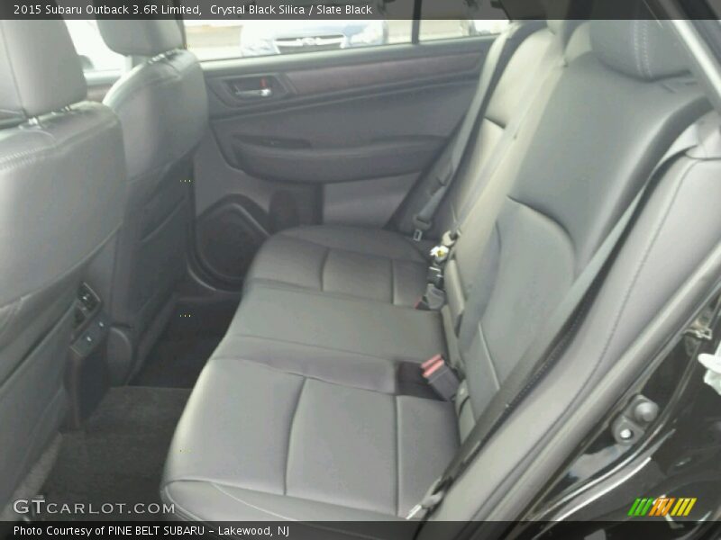 Crystal Black Silica / Slate Black 2015 Subaru Outback 3.6R Limited