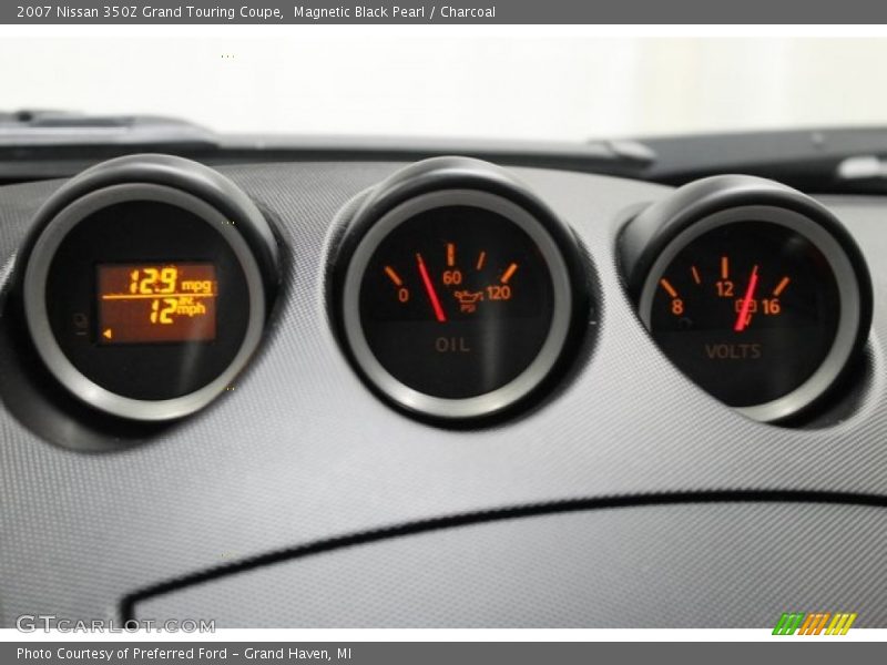 Magnetic Black Pearl / Charcoal 2007 Nissan 350Z Grand Touring Coupe