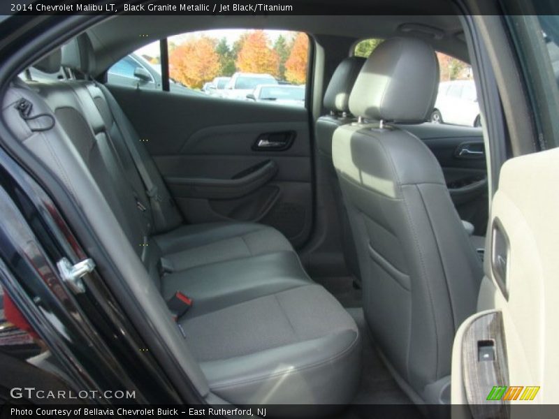 Black Granite Metallic / Jet Black/Titanium 2014 Chevrolet Malibu LT