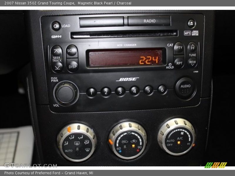 Magnetic Black Pearl / Charcoal 2007 Nissan 350Z Grand Touring Coupe