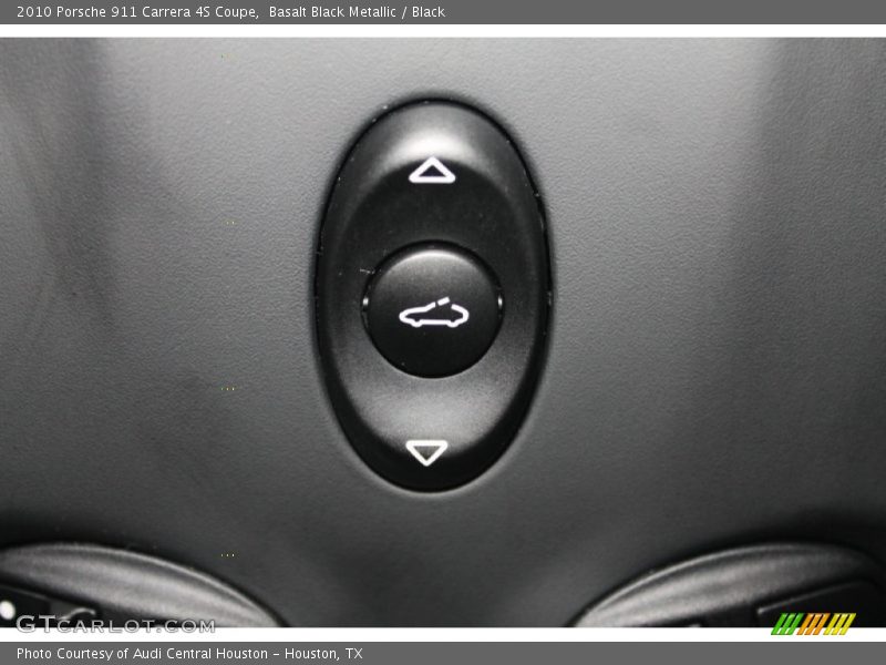 Basalt Black Metallic / Black 2010 Porsche 911 Carrera 4S Coupe